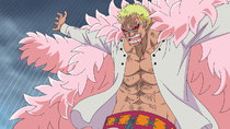 One Piece - Episode 728 - Luffy! An All-Out Leo Bazooka!