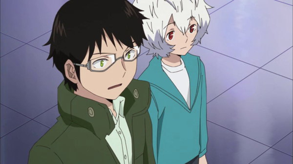 Anime Watch World Trigger Episode 1 Visitor from the Other World   Laser Time