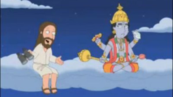 Seth MacFarlane's Cavalcade of Cartoon Comedy - S01E12 - Jesus and Vishnu on Christmas Eve