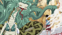 One Piece - Episode 414 - All-Out Special Power Battle!! Gum-Gum vs. Snake-Snake