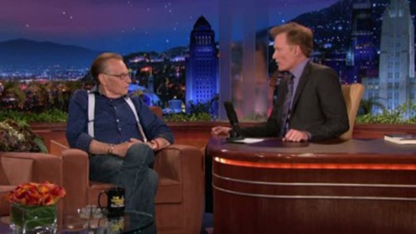 The Tonight Show with Conan O'Brien - S01E24 - Larry King, Zooey Deschanel, Playing For Change