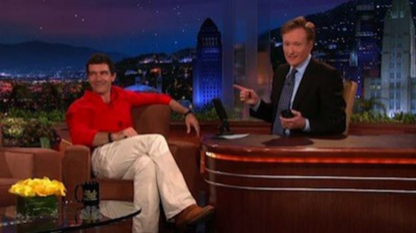 The Tonight Show with Conan O'Brien - S01E64 - Antonio Banderas, Bill Hader, Chris Cornell