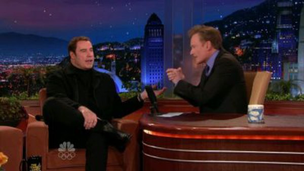 The Tonight Show with Conan O'Brien - S02E52 - John Travolta, Rod Stewart