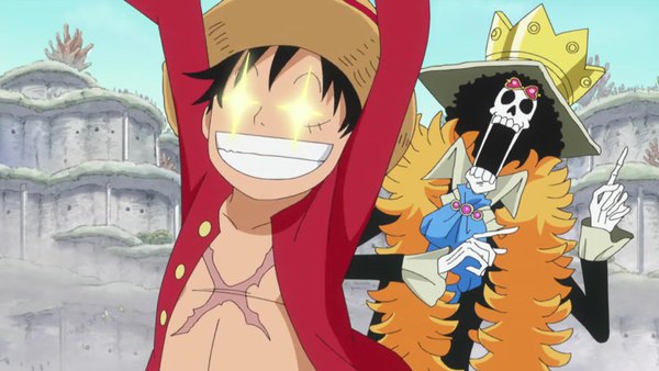 Screenshots of One Piece Episode 556
