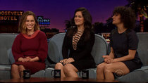 The Late Late Show with James Corden - Episode 8 - Emilia Clarke, Abbi Jacobson & Ilana Glazer, Rachel Feinstein
