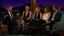The Late Late Show with James Corden - Episode 11 - Charlize Theron, Chris Hemsworth, Emily Blunt, Jessica Chastain