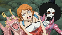 One Piece - Episode 739 - The Strongest Creature! One of the Four Emperors: Kaido, King...