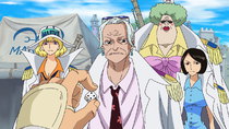 One Piece - Episode 740 - Fujitora Takes Action! The Complete Siege of the Straw Hats!