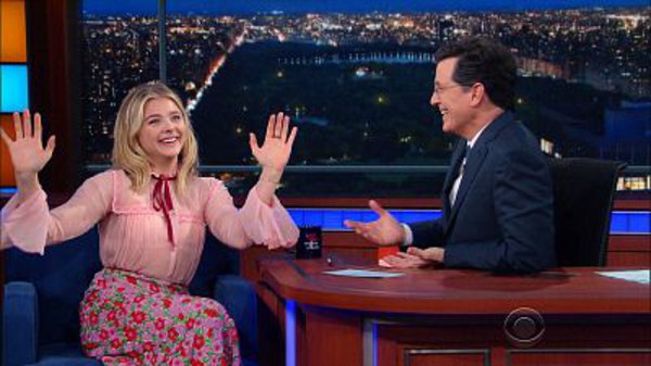 The Late Show with Stephen Colbert - S01E139 - Chloë Grace Moretz, Katie Couric, Charlamagne Tha God