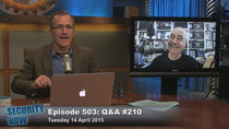 Security Now - Episode 503 - Your Questions, Steve's Answers 210