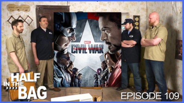 Half in the Bag - S2016E09 - Captain America: Civil War
