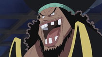 One Piece - Episode 445 - The Dangerous Encounter! Blackbeard and Shiryu of the Rain!