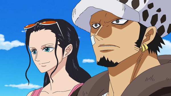 One Piece - Ep. 746 - The Numerous Rivals Struggle Amongst Themselves! The Raging Monsters of the New World