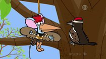 Nature Cat - Episode 35 - Woodpecker Picks a Place