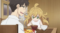 Amaama to Inazuma - Episode 3 - Tsumugi and the Long-Awaited Hamburg Steak