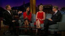 The Late Late Show with James Corden - Episode 44 - Julia Stiles, Zoe Saldana, Paul Feig, Lewis Del Mar