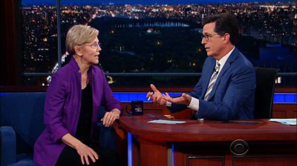 The Late Show with Stephen Colbert - S01E181 - RNC, Elizabeth Warren, Billy Eichner, Cory Kahaney