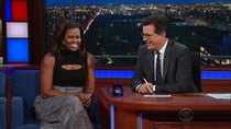 The Late Show with Stephen Colbert - Episode 11 - First Lady Michelle Obama, America Ferrera