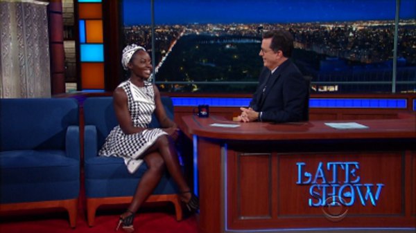 The Late Show with Stephen Colbert - S02E17 - Lupita Nyong'o, Donnie Wahlberg, John Prine