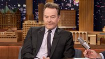 The Tonight Show Starring Jimmy Fallon - Episode 18 - Bryan Cranston, Dakota Fanning, Barry Gibb