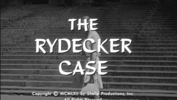 Naked City - S03E31 - The Rydecker Case