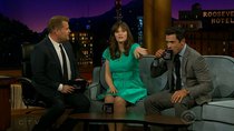 The Late Late Show with James Corden - Episode 90 - Mark Consuelos, Zooey Deschanel, Kenny Chesney