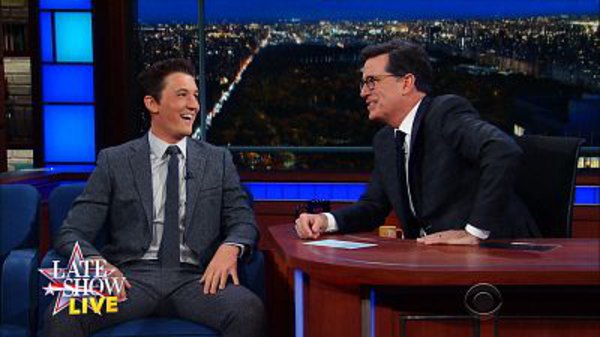 The Late Show with Stephen Colbert - S02E41 - Miles Teller, Neil deGrasse Tyson, Triumph the Insult Comic Dog