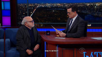 The Late Show with Stephen Colbert - Episode 50 - Danny DeVito, Max Greenfield, OK Go