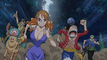 One Piece - Episode 767 - A Volatile Situation! The Dog and the Cat and the Samurai!