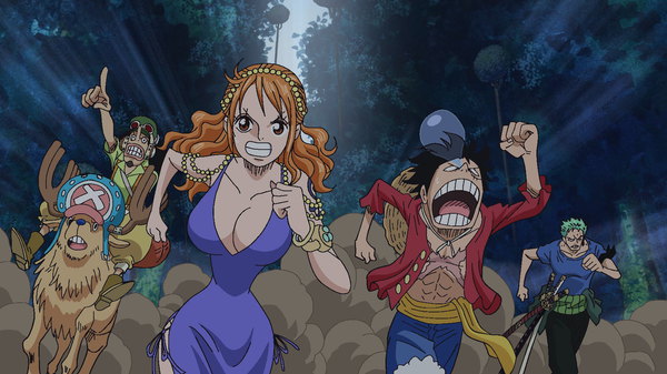 One Piece - Ep. 767 - A Volatile Situation! The Dog and the Cat and the Samurai!