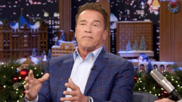 The Tonight Show Starring Jimmy Fallon - S04E56 - Arnold Schwarzenegger, Elle Fanning, Childish Gambino