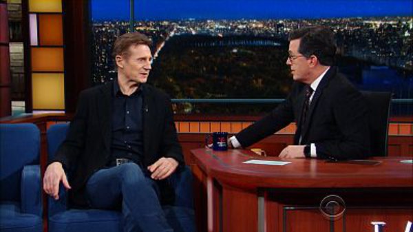 The Late Show with Stephen Colbert - S02E63 - Liam Neeson, Shepard Smith, Jon Batiste