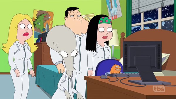 Just anime dubbed american dad
