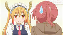 Kobayashi-san Chi no Maidragon - Episode 1 - The Strongest Maid in History, Tohru! (Well, She Is a Dragon)