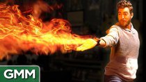 Good Mythical Morning - Episode 4 - Mini Flamethrower Demo (Real Avatar Firebending)
