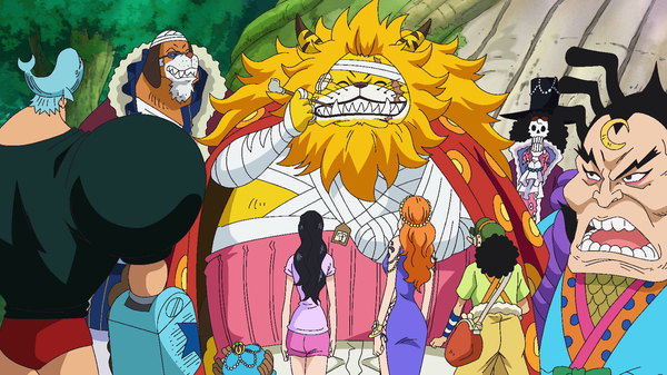 One Piece - Ep. 773 - The Nightmare Returns! The Invincible Jack's Fierce Attack!