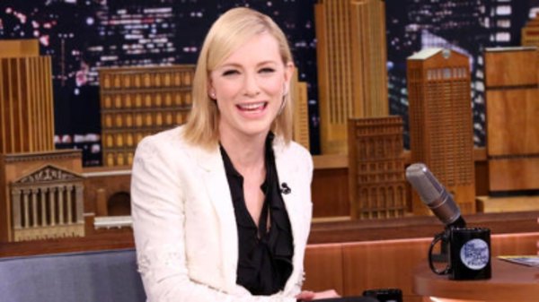 The Tonight Show Starring Jimmy Fallon - S04E73 - Cate Blanchett, Hugh Dancy, Cobi