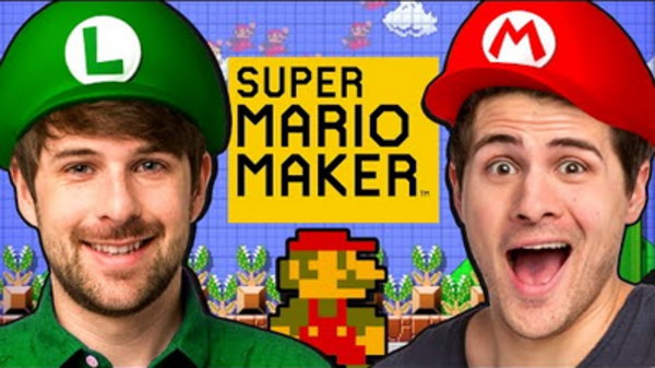 Smosh - S12E33 - We're in Super Mario Maker!