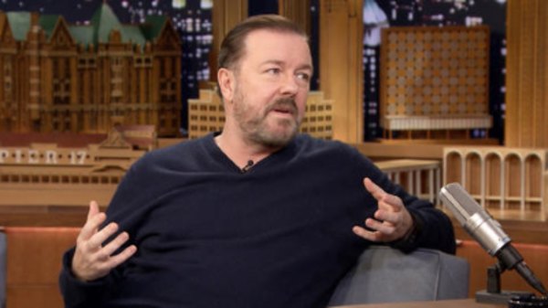 The Tonight Show Starring Jimmy Fallon - S04E78 - Ricky Gervais, Vanessa Hudgens, Noah Cyrus ft. Labrinth