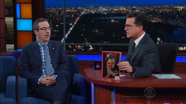 The Late Show with Stephen Colbert - S02E89 - John Oliver, Isabelle Huppert, The Avett Brothers