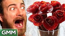 Good Mythical Morning - Episode 18 - Flowers Made Out of Beef Jerky