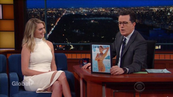 The Late Show with Stephen Colbert - S02E99 - Joe Scarborough, Kate Upton, Yvette Nicole Brown