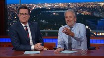 The Late Show with Stephen Colbert - Episode 103 - Jon Stewart, Connie Britton, Zoey Deutch, Lori McKenna