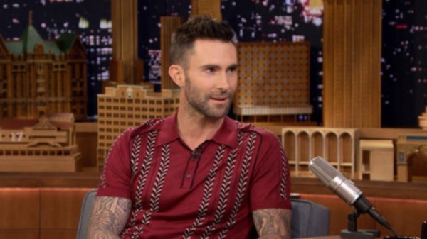 The Tonight Show Starring Jimmy Fallon - S04E103 - Adam Levine, Josh Gad, Maroon 5