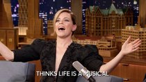 The Tonight Show Starring Jimmy Fallon - Episode 105 - Elizabeth Banks, J.J. Abrams, Kate Tempest