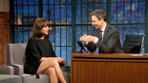 Late Night with Seth Meyers - Episode 94 - Rashida Jones, Andrew Rannells, Alan Dershowitz