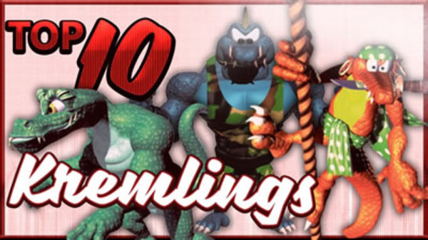 snomaN Gaming - S2017E08 - Top 10 Kremlings - Donkey Kong Month (feat. Perrydactyl)