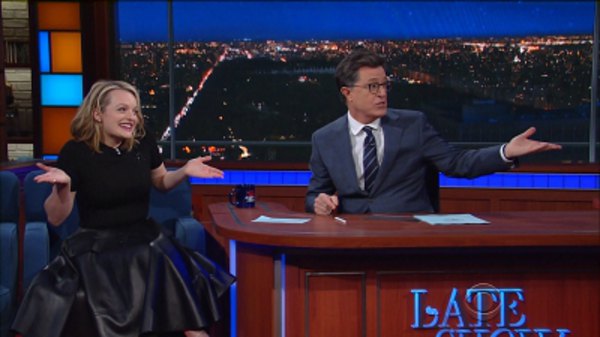 The Late Show with Stephen Colbert - S02E132 - Elisabeth Moss, Anthony Atamanuik, Sheryl Crow