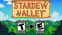 Censored Gaming - Episode 121 - Stardew Valley Is Now Only Rated E10+ (Was Teen)