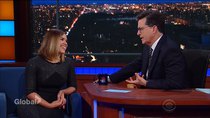 The Late Show with Stephen Colbert - Episode 136 - America Ferrera, Thomas Middleditch, Dave and Virginia Grohl,...